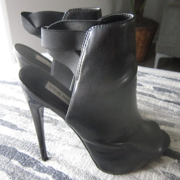 Steve Madden open toe /back Booties - Size 6.5M - Picture 3 of 7